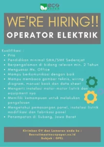 operator elektrik