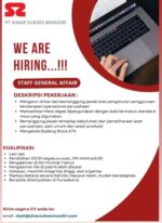 Lowongan Kerja PT Sinar Sukses Mandiri Purwakarta 2022 - Loker Subang.id