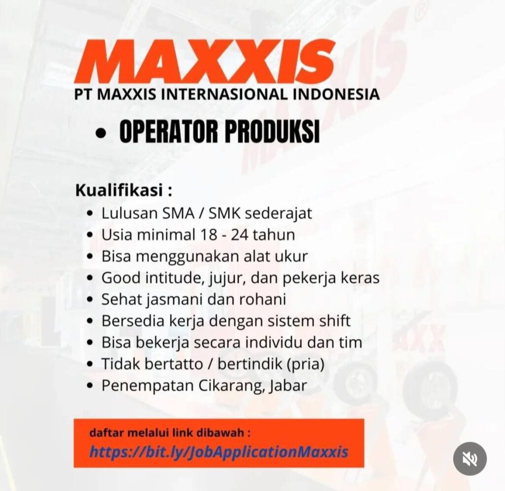 PT Maxxis International Indonesia