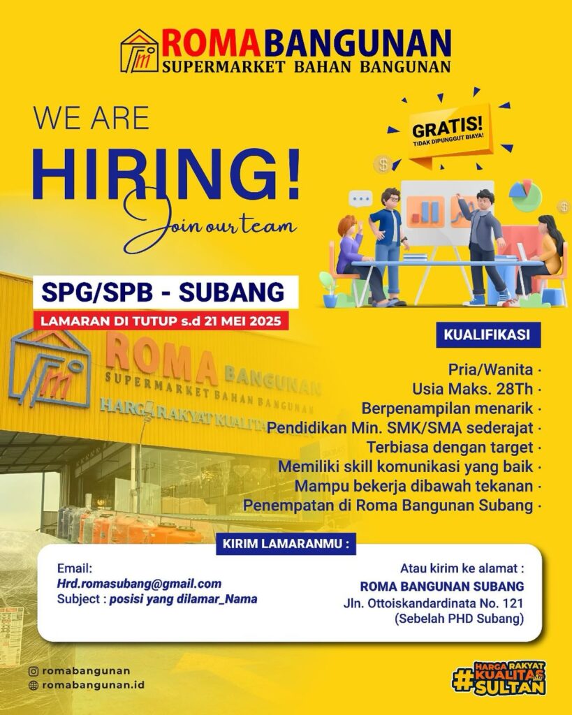 roma bangunan subang