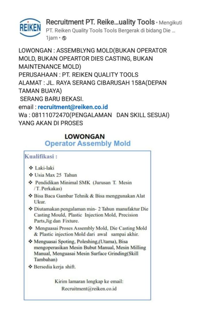 PT Reiken Quality Tools