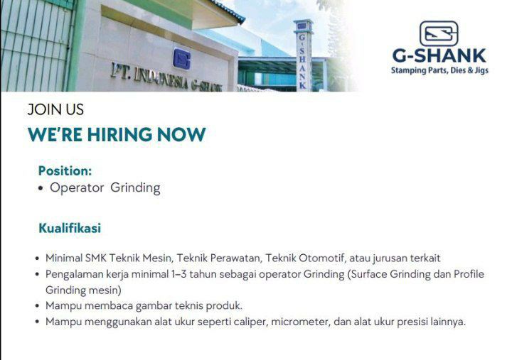 PT Indonesia G Shank
