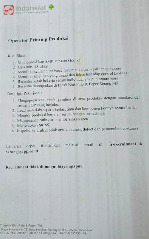 Indah Kiat Pulp & Paper