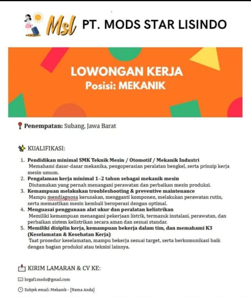 PT Mods Star Lisindo