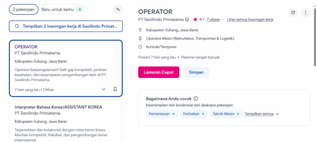 PT Seoilindo Primatama