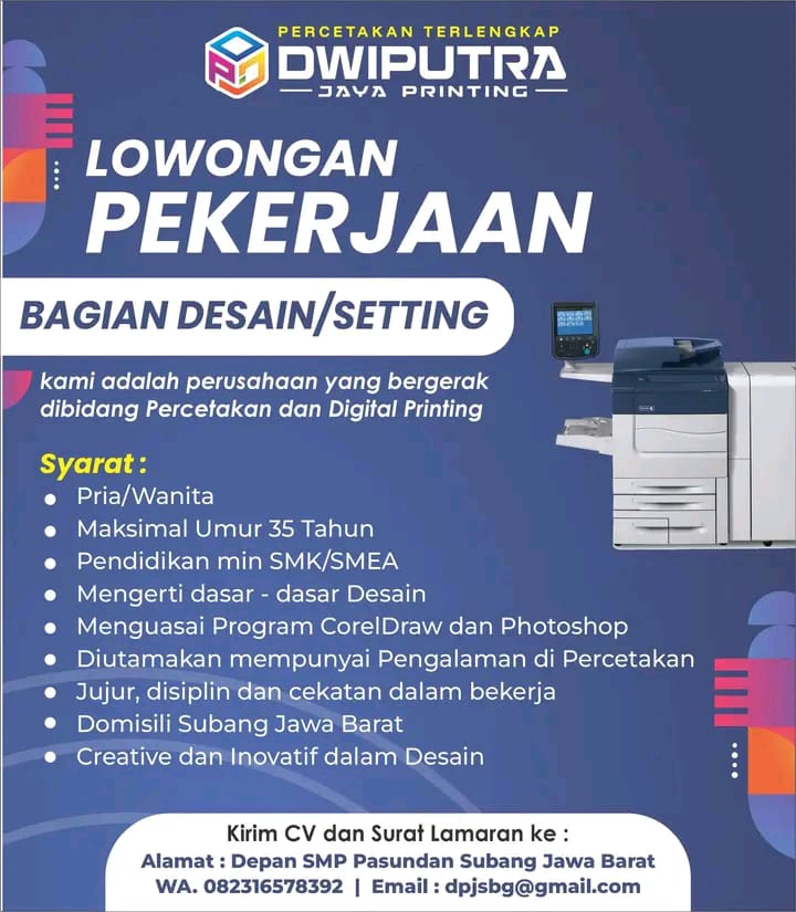 Dwi Putra Jaya Printing