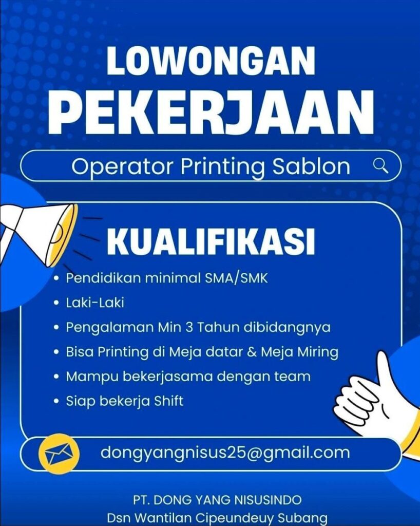 PT Dong Yang Nisusindo