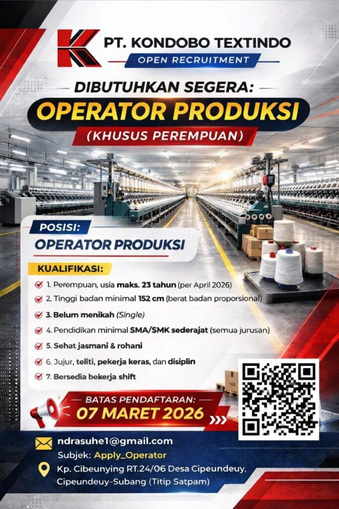 PT Kondobo Textindo Subang