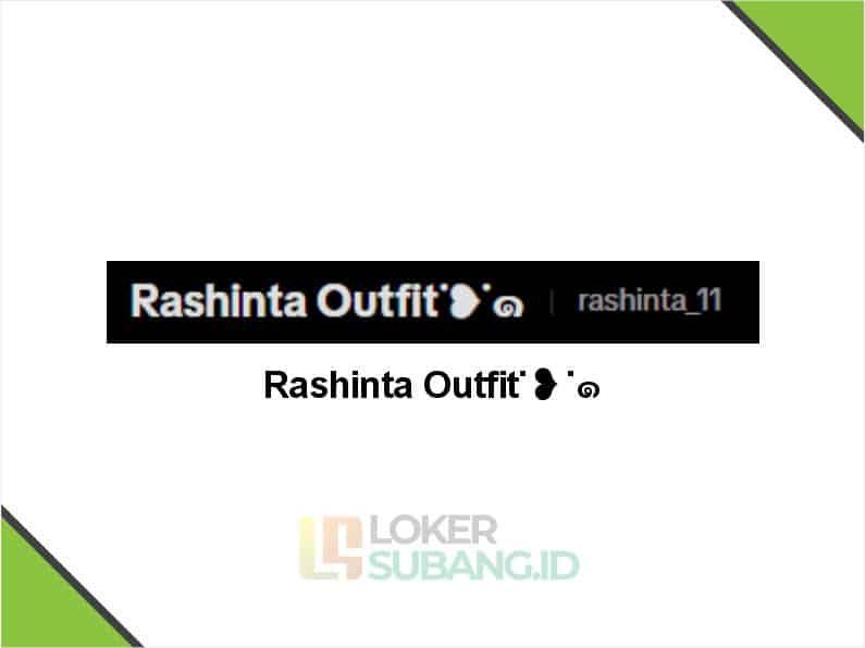 Rashinta Outfit